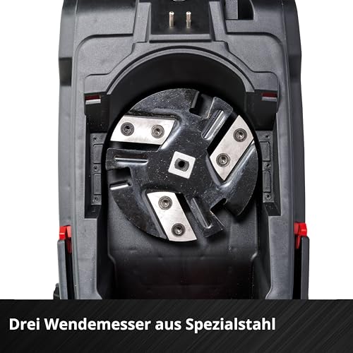 Einhell Akku-Messerhäcksler REDAXXO 36/25 Power X-Change (36 V, max. 25 mm Aststärke, 3 Wendemesser aus Stahl, 55 L Fangsack, Transportgriff, Stopfer)
