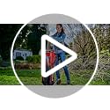 Einhell Akku-Messerhäcksler REDAXXO 36/25 Power X-Change (36 V, max. 25 mm Aststärke, 3 Wendemesser aus Stahl, 55 L Fangsack, Transportgriff, Stopfer)